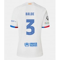 Barcelona Alejandro Balde #3 Udebanetrøje 2023-24 Kortærmet